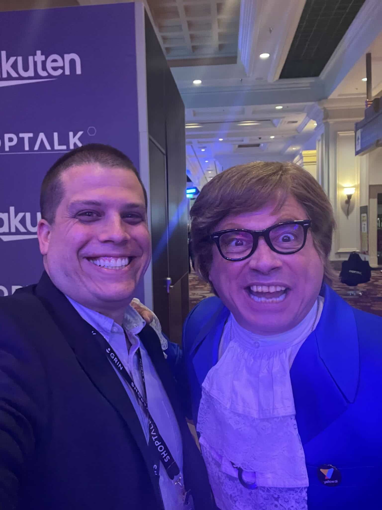 Austin Powers impersonator in Las Vegas