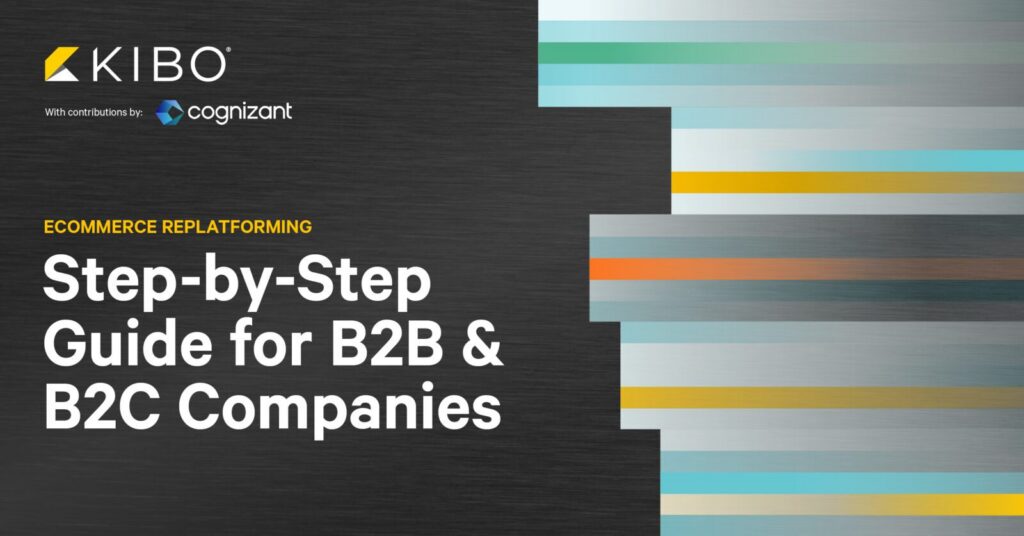 Ecommerce replatforming guide thumbnail for Kibo resource