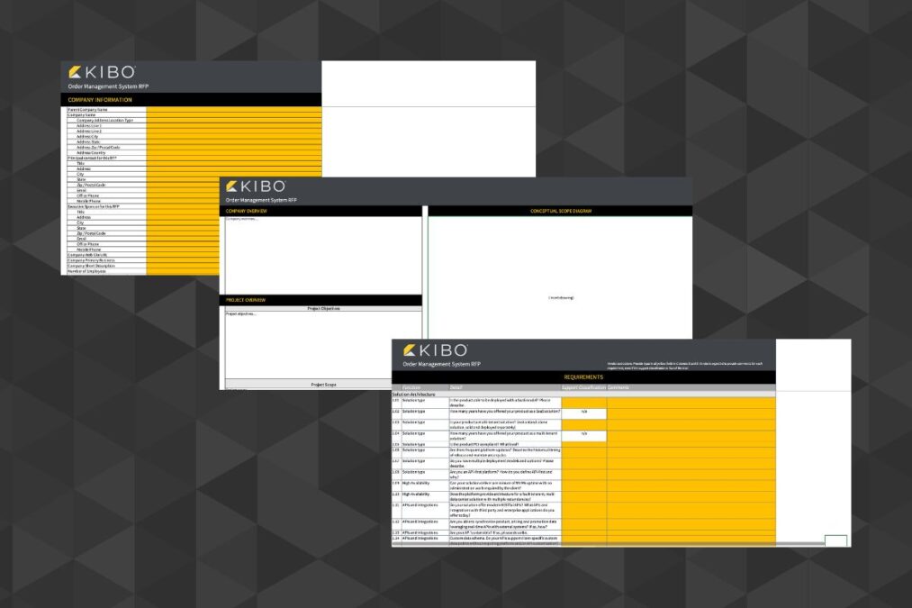 Order Management System RFP Template | Kibo Commerce