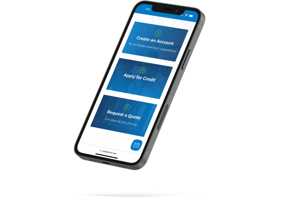 Coastal Construction Mobile Site