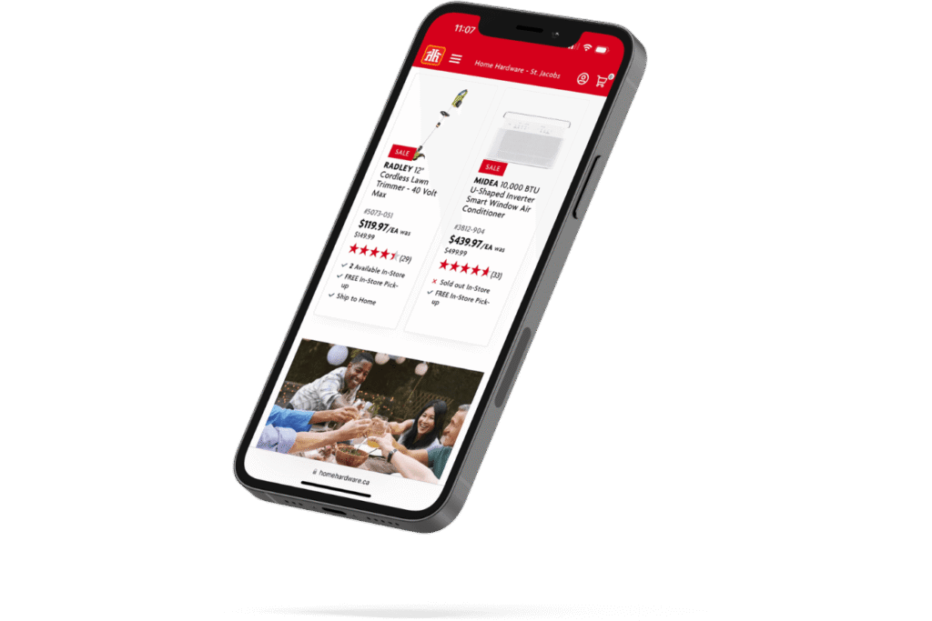 Home Hardware Website
