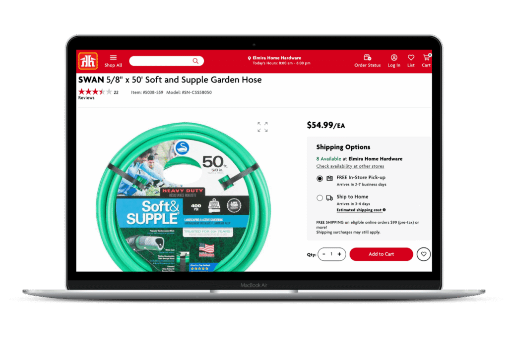Home Hardware Website