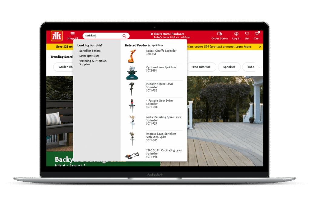 Home Hardware Website