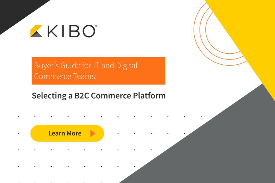 Cover Page for B2C Commerce Buyer's Guide