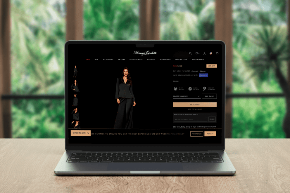 Honey Birdette Website