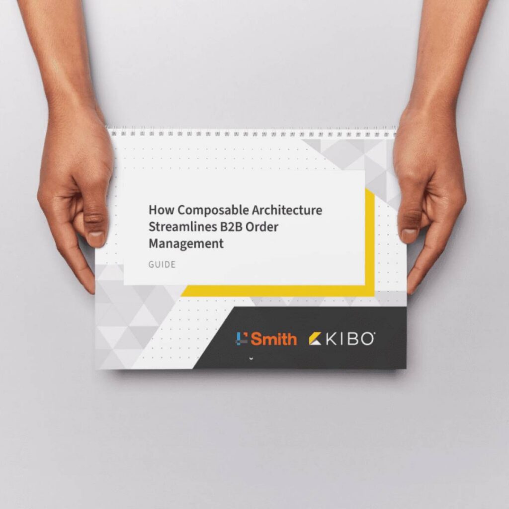 B2B Composable OMS guide graphic