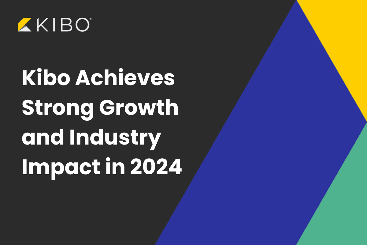Graphic that says Kibo Achieves Strong Growth and Industry Impact in 2024