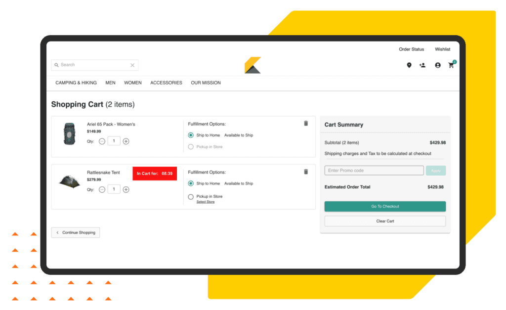 dashboard UI for Inventory