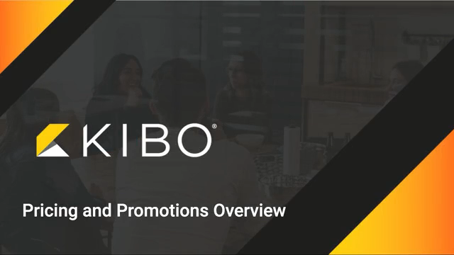 Pricing and Promotions Demo: KIBO's Discount Engine | KIBO