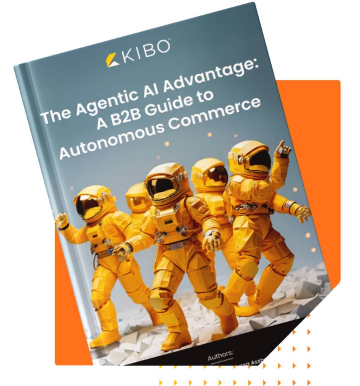 true Cover of the B2B agentic advantage guide